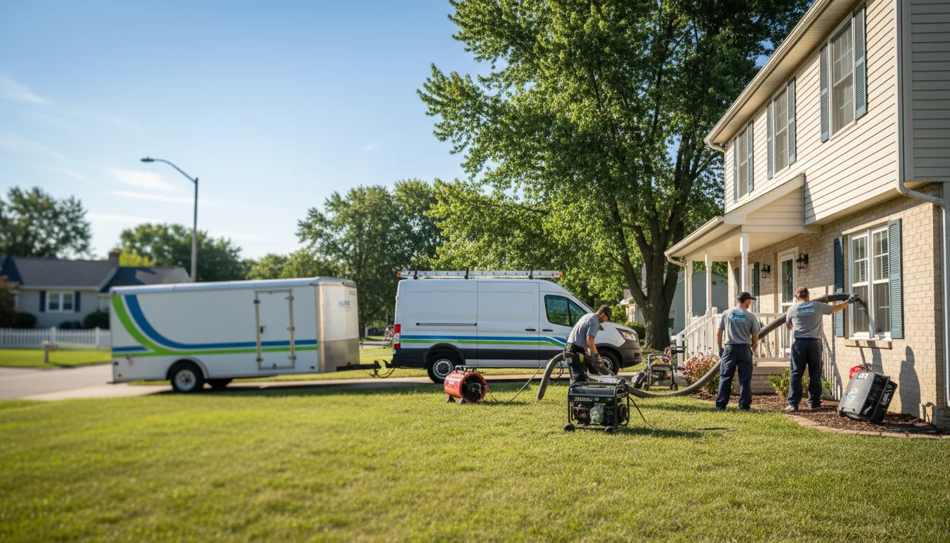 Flooded Basement Restoration And Cleanup With Repair in Hurlburt Field, FL near me